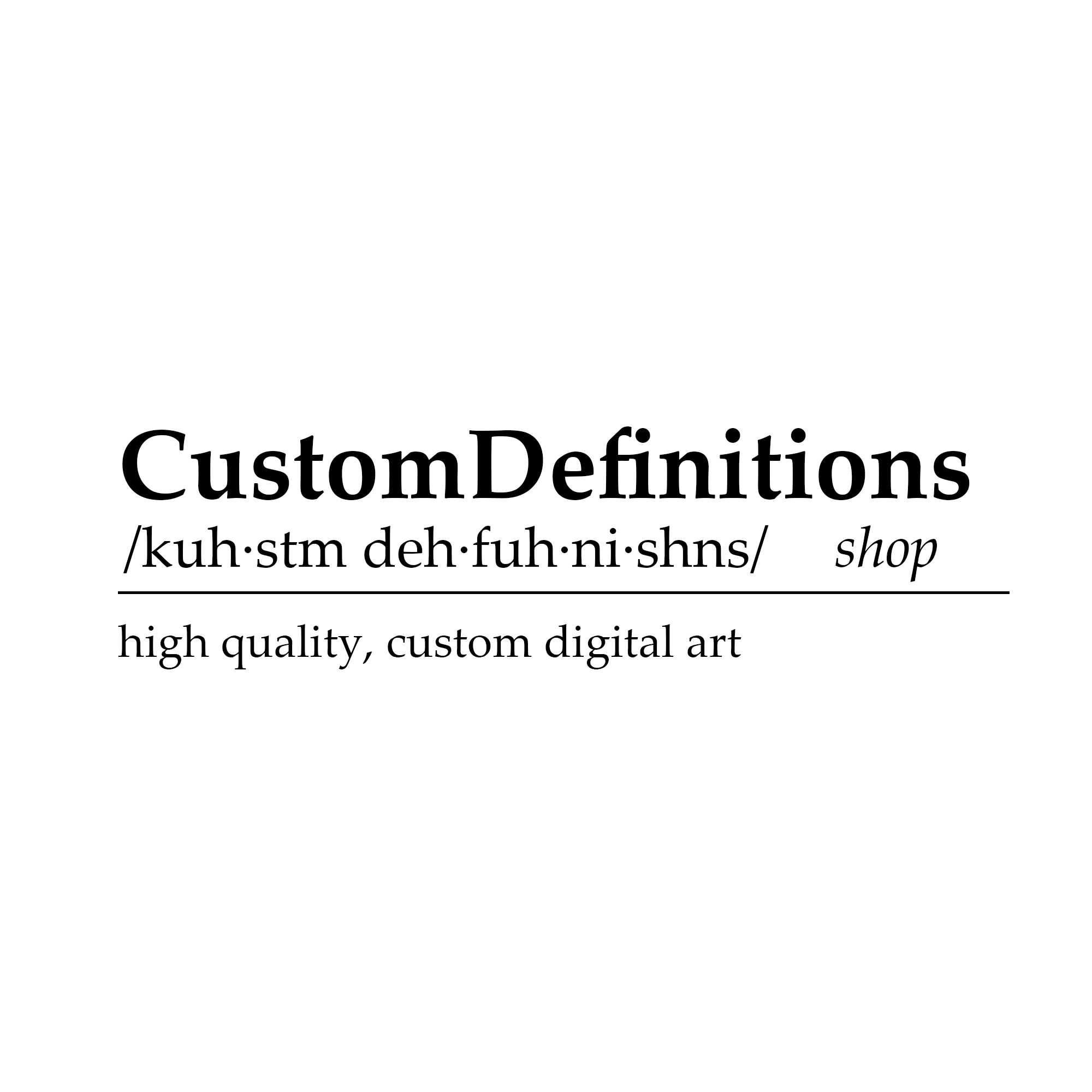 CustomDefinitions logo